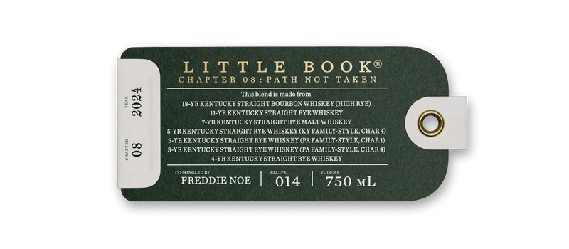 LITTLE BOOK CHAPTER 8 PATH NOT TAKEN 750 ML
