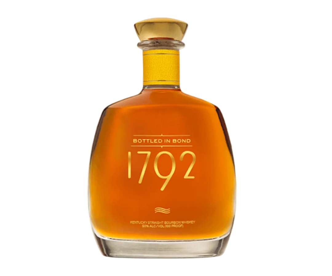 1792 Bottled-in-Bond Kentucky Straight Bourbon Whiskey 750 mL bottle on white background