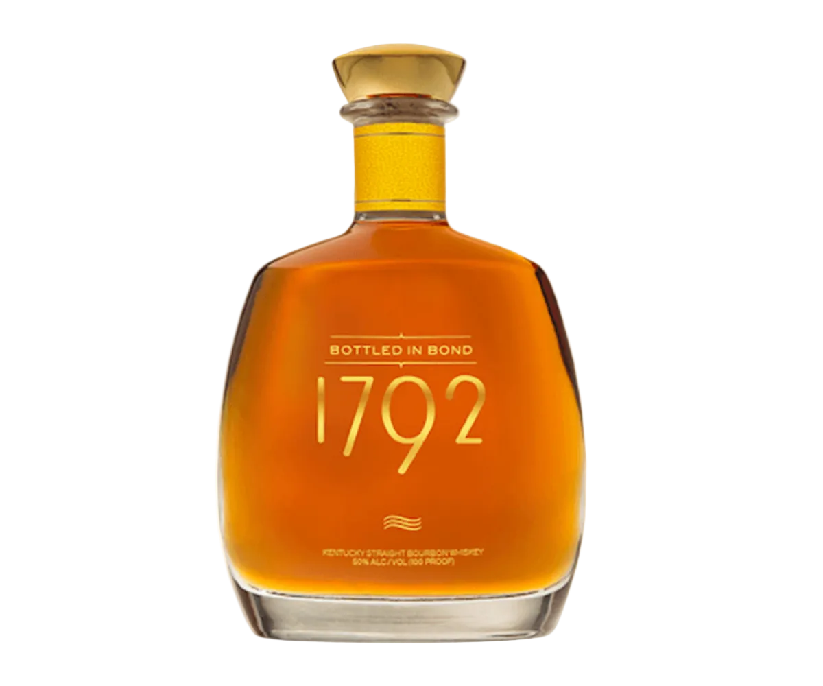 1792 Bottled-in-Bond Kentucky Straight Bourbon Whiskey 750 mL bottle on white background