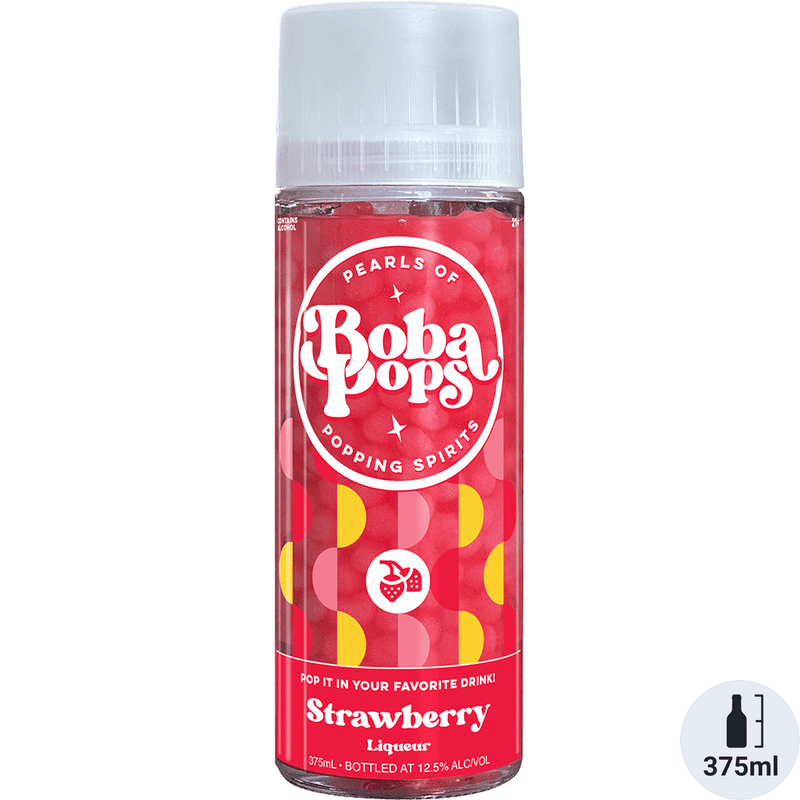 Boba Pops Cocktail Caviar Strawberry