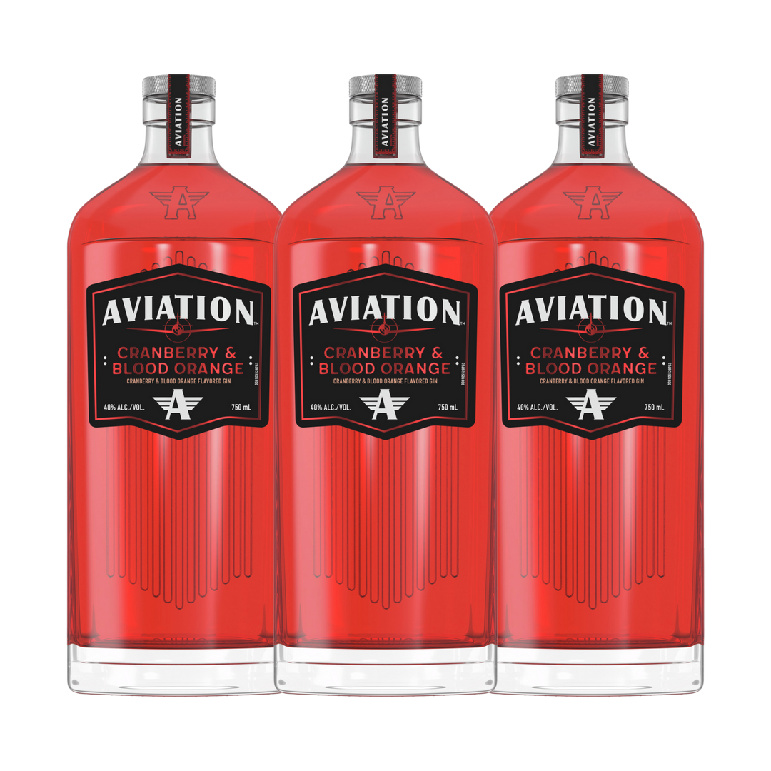 Aviation Cranberry &amp; Blood Orange Gin bottle – Limited Edition by Ryan Reynolds