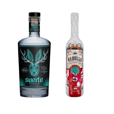Bundle set of BARULLO Spicy Sandía and Suerte Still Strength Blanco