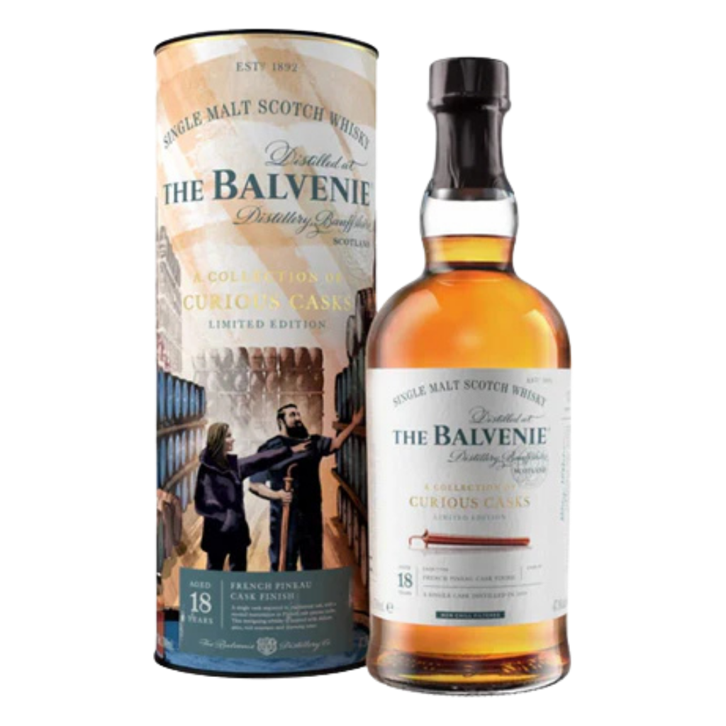 B uy Balvenie 18 Year-Old French Pineau Cask Single Malt Scotch - Sunset Liquor 