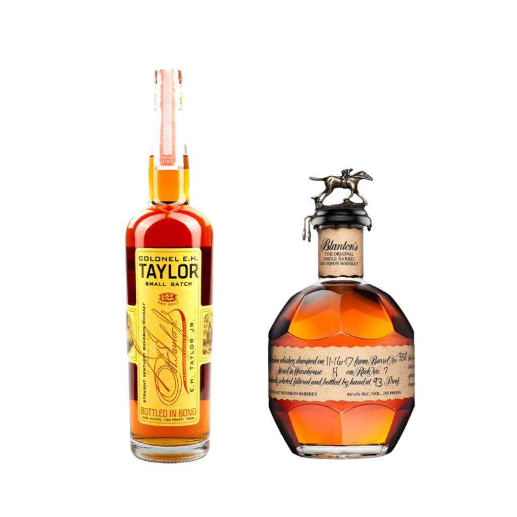 Buy Blanton's Original Single Barrel & Colonel E.H. Taylor Small Batch Bundle 750ml Each | Sunset Liquor 