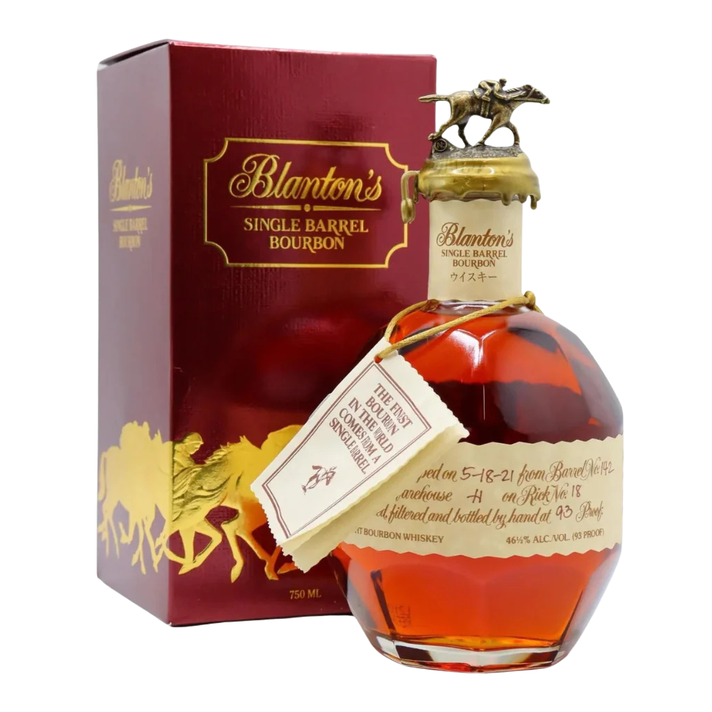 Buy Blanton's Single Barrel Red Takara Japanese Edition Bourbon Whiskey 750ml | Sunset Liquor 
