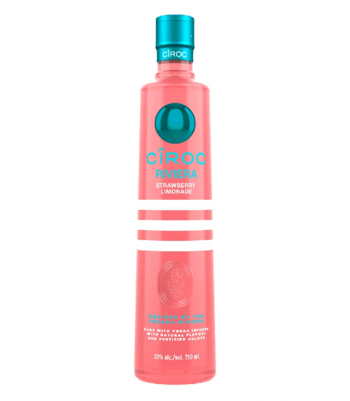 Cîroc riviera strawberry lemonade flavored vodka