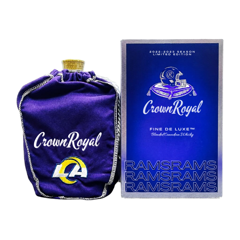 Buy Crown Royal De Luxe LA Rams 2022 Limited Edition Whisky 750ml | Sunset Liquor 