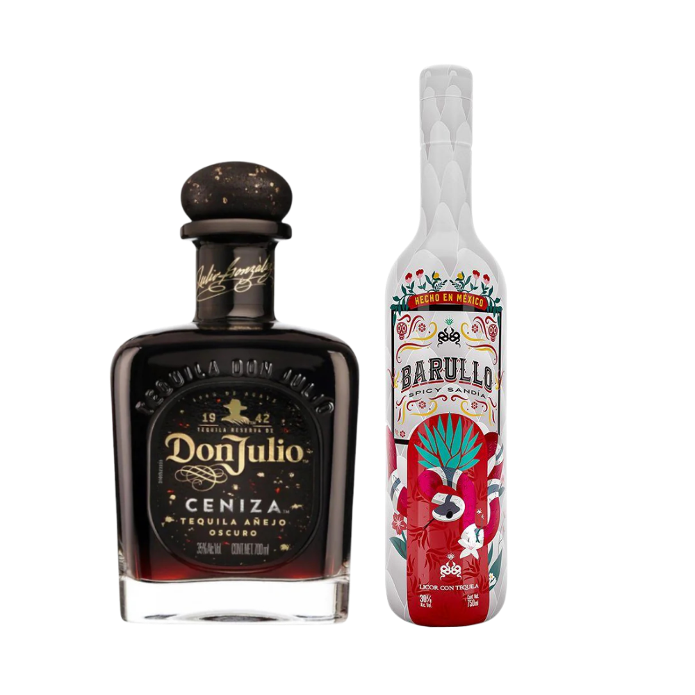 Buy Don Julio Añejo Ceniza Ash Dark &amp; Barullo Spicy Sandía Watermelon Tequila- SunSet Liquor 
