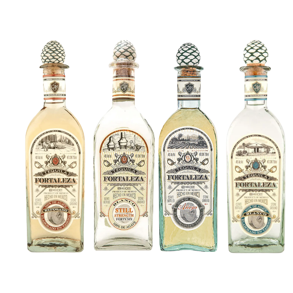 Fortaleza Blanco, Reposado, Añejo &amp; Still Strength Tequila 700ml Bundle