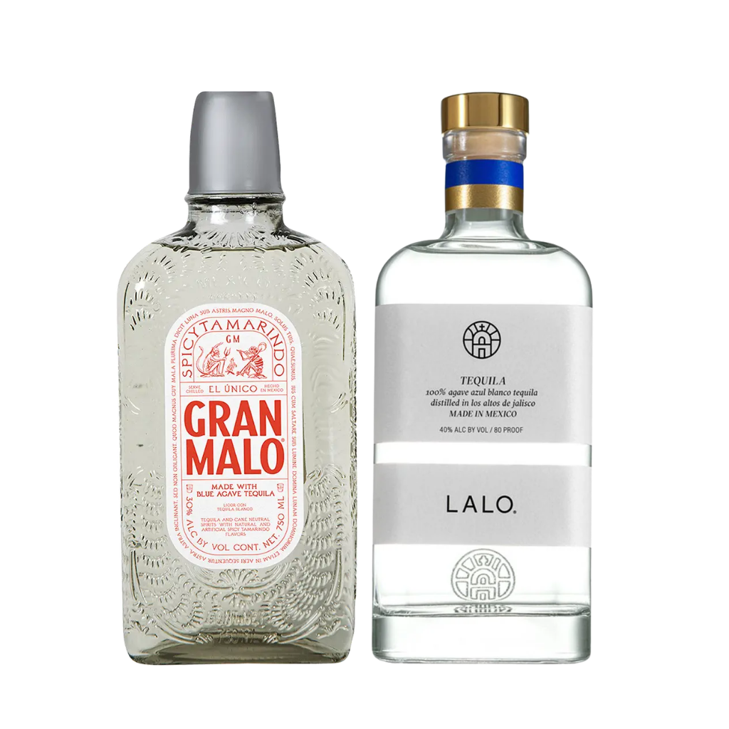 Gran Malo Tamarindo Tequila &amp; LALO Blanco Tequila Bundle 750ml Each