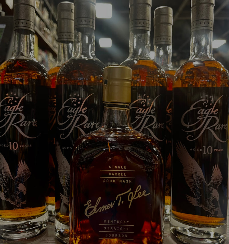 Combo 1 Bottle Rock Hill Farms 750 ml & 6 Bottles Eagle Rare 10 years 750 ml