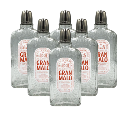 Gran Malo Spicy Tamarindo Tequila 750ml Bottle – 6-Pack – Sweet and Spicy Tamarind Tequila from Mexico”