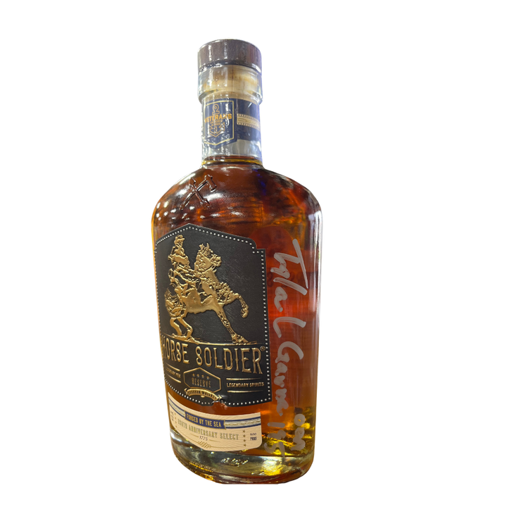 Buy Horse Soldier 250th Anniversary Limited Edition Signed Bottle 750ml - Sunset Liquor