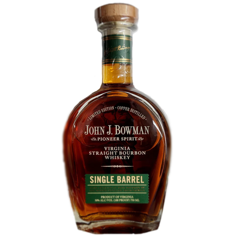 JOHN J BOWMAN BOURBON SINGLE BARREL 750 ML