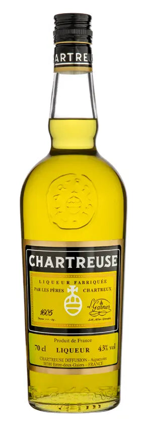 CHARTREUSE YELLOW LIQUEURS 750 ML