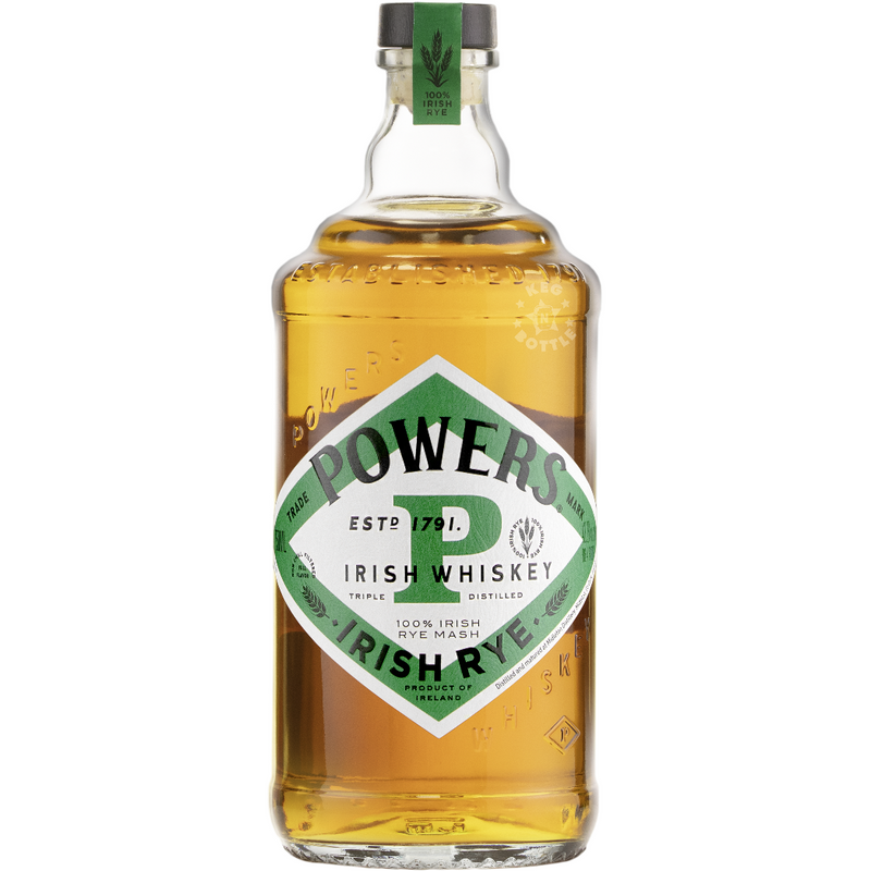 POWERS IRISH WHISKY IRISH RYE 750 ML