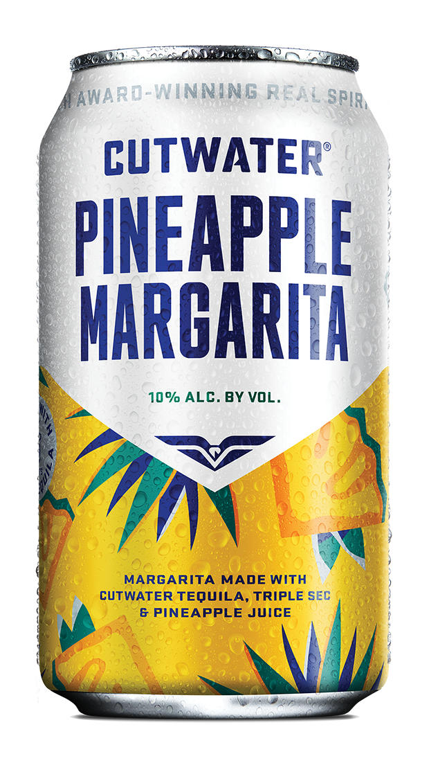 Cutwater Pineapple Margarita 4 pack 12 oz