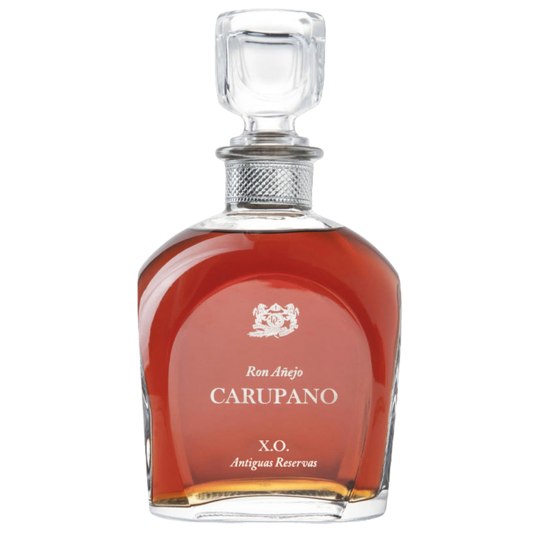 Ron Añejo Carúpano XO Rum bottle – premium Venezuelan aged rum in luxury packaging