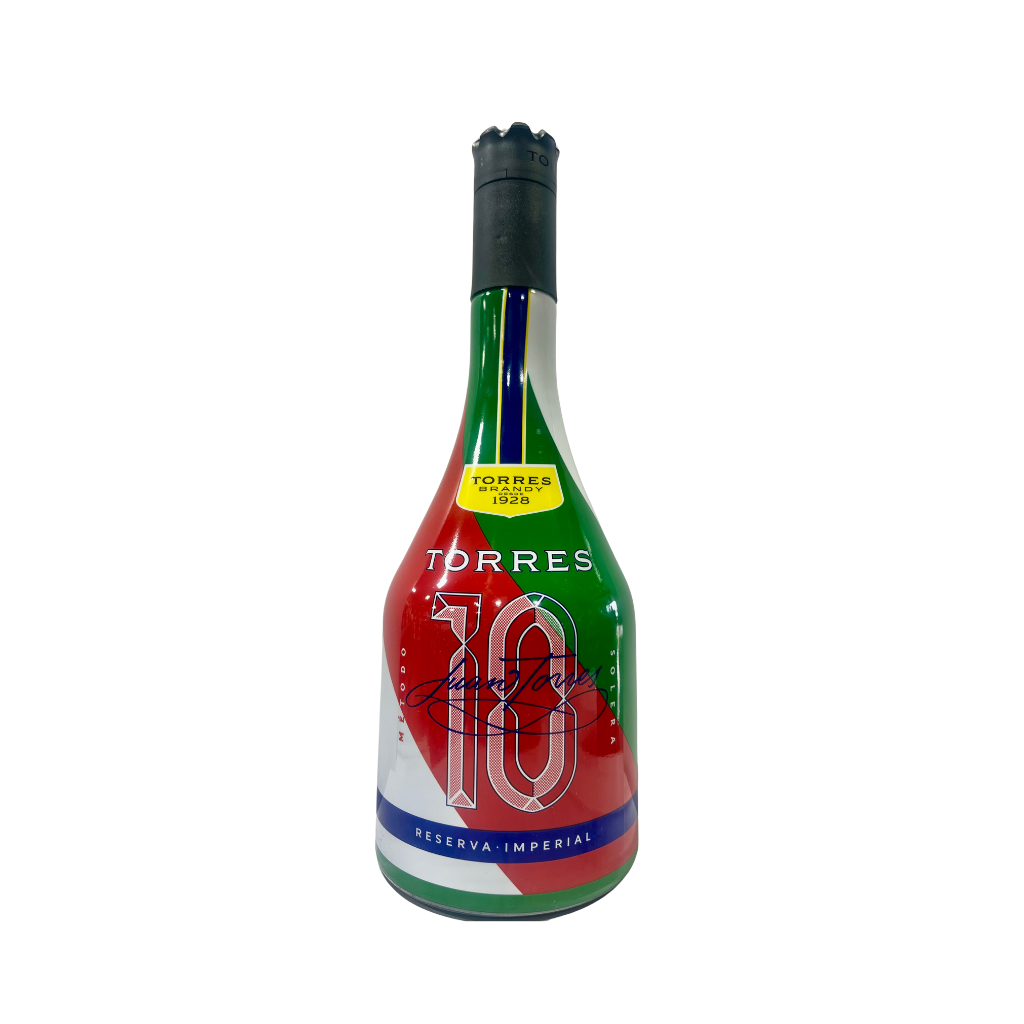 Buy Torres 10 Imperial Reserve Spanish Brandy Mexico Flag Edition | Online | Sunset Liquor 