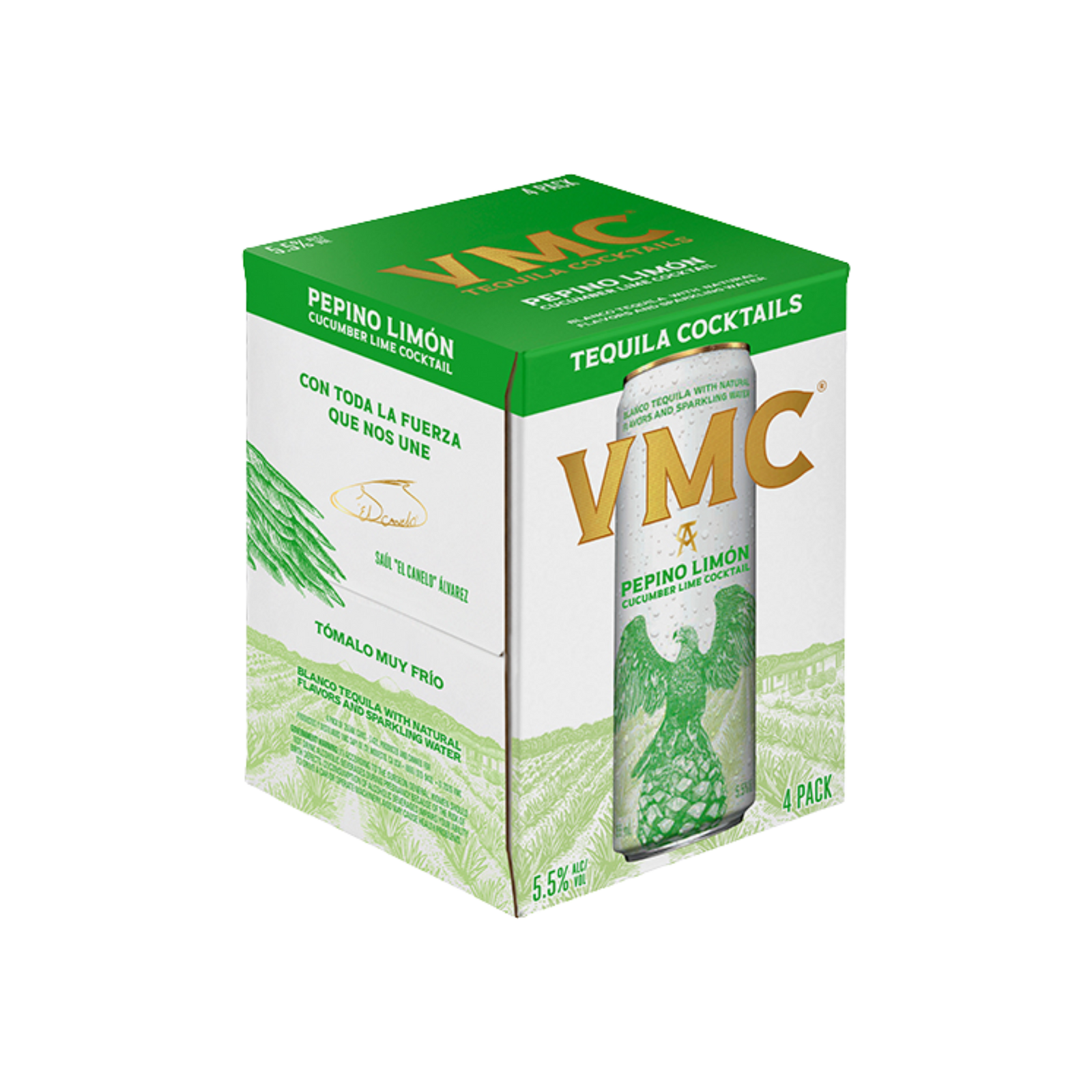 BuyVMC PEPINO LIMON CUCUMBER LIME COCKTAIL 4 PACK 12 OZ CANS | Sunset Liquor 