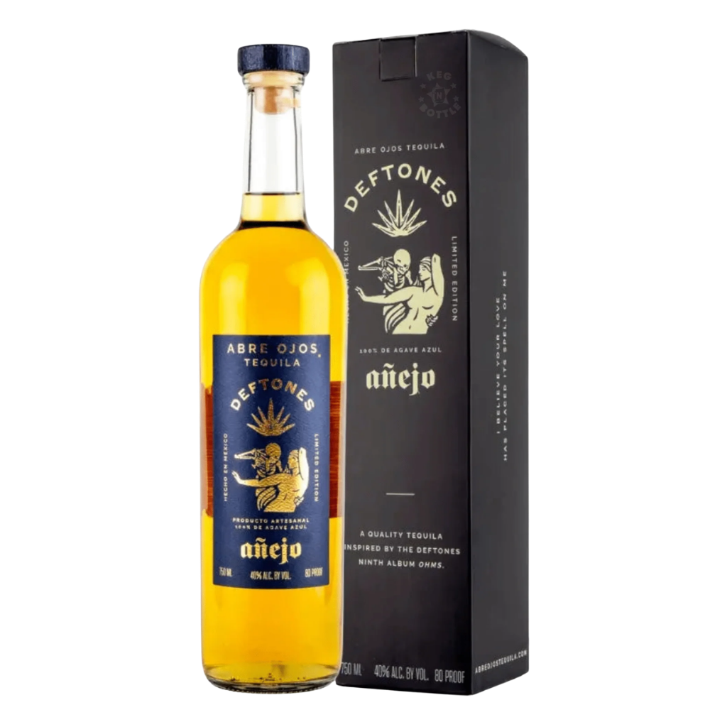 buy Abre Ojos x Deftones Limited Edition Añejo Tequila 750ml online sunset liquor 