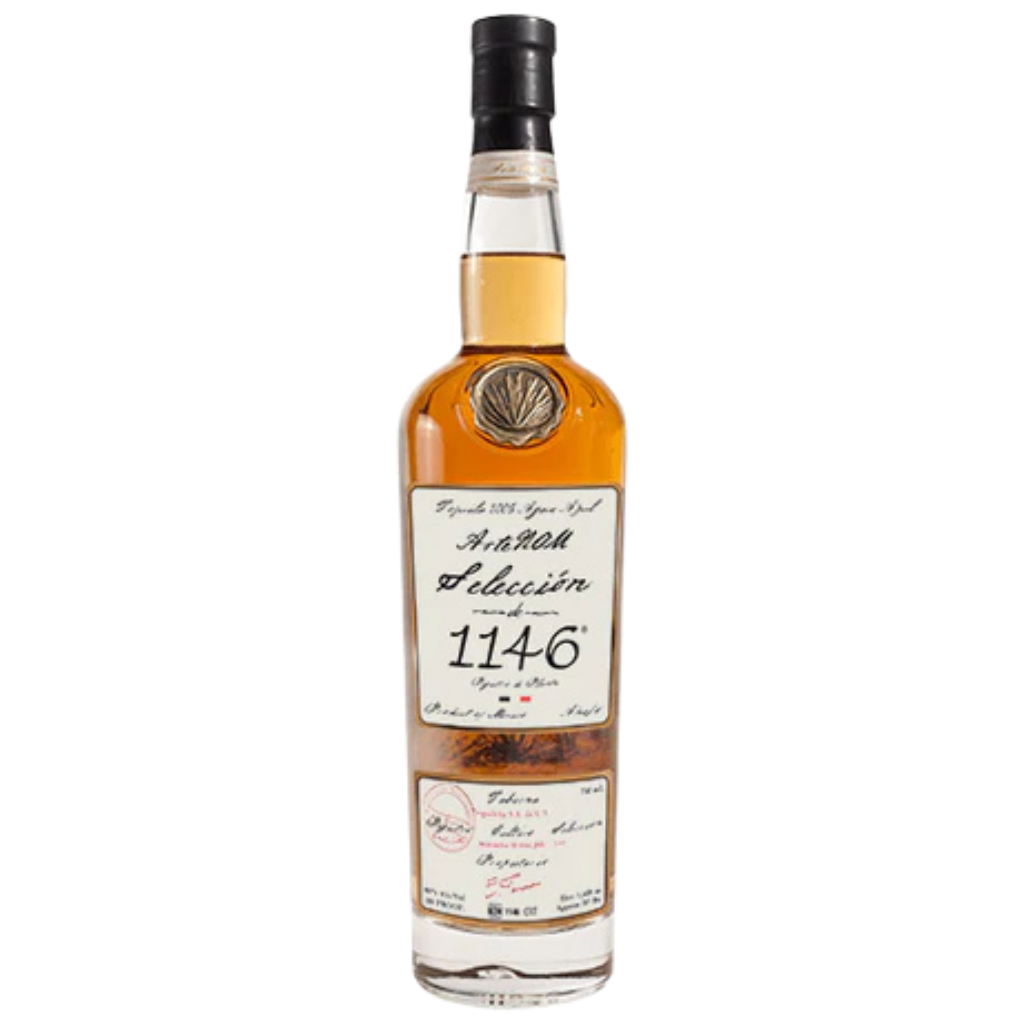 Bottle of ARTE NOM Selección 1146 Añejo Tequila 750ml premium aged Mexican tequila from Jalisco
