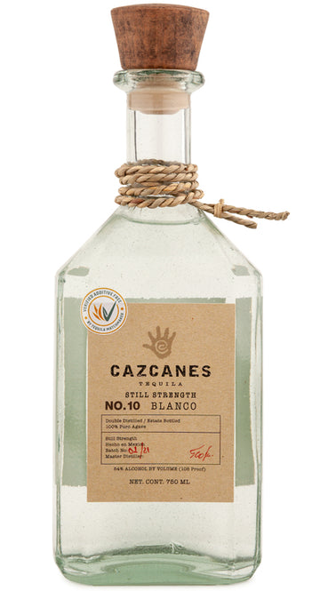 CAZCANES BLANCO STILL STRENGTH TEQUILA 750 ML 