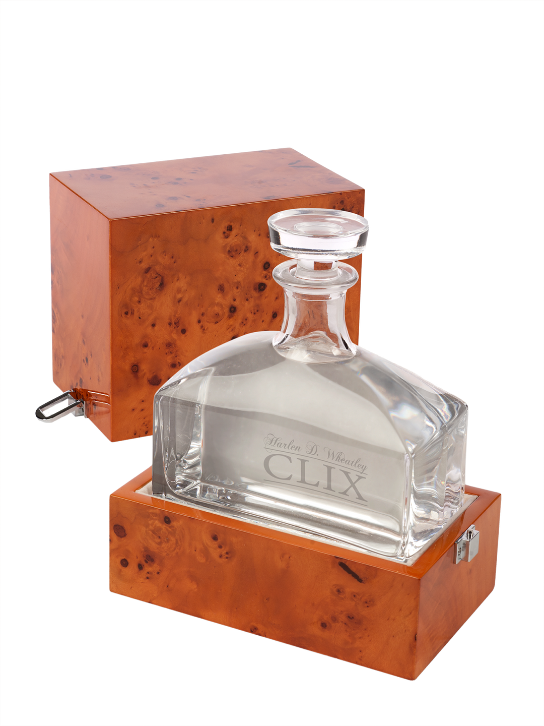 CLIX Vodka 750ml bottle by Harlen D. Wheatley premium distilled vodka clear glass bottle luxury spirit