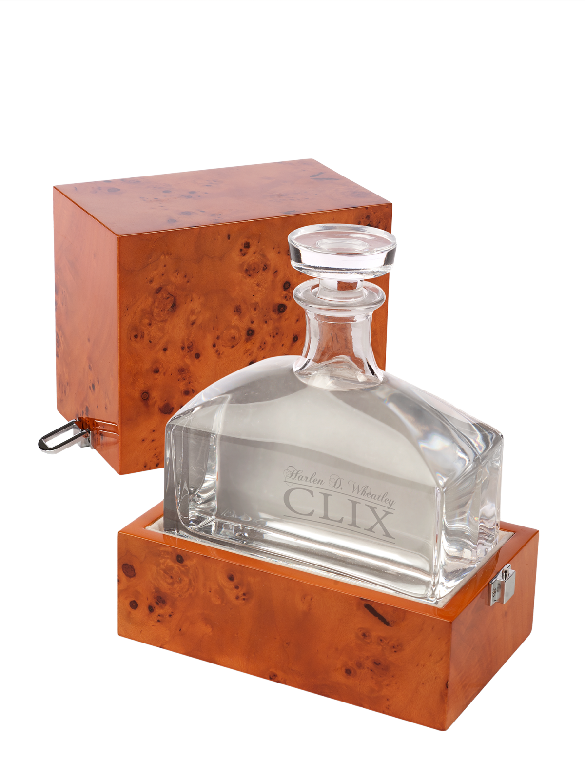 CLIX Vodka 750ml bottle by Harlen D. Wheatley premium distilled vodka clear glass bottle luxury spirit