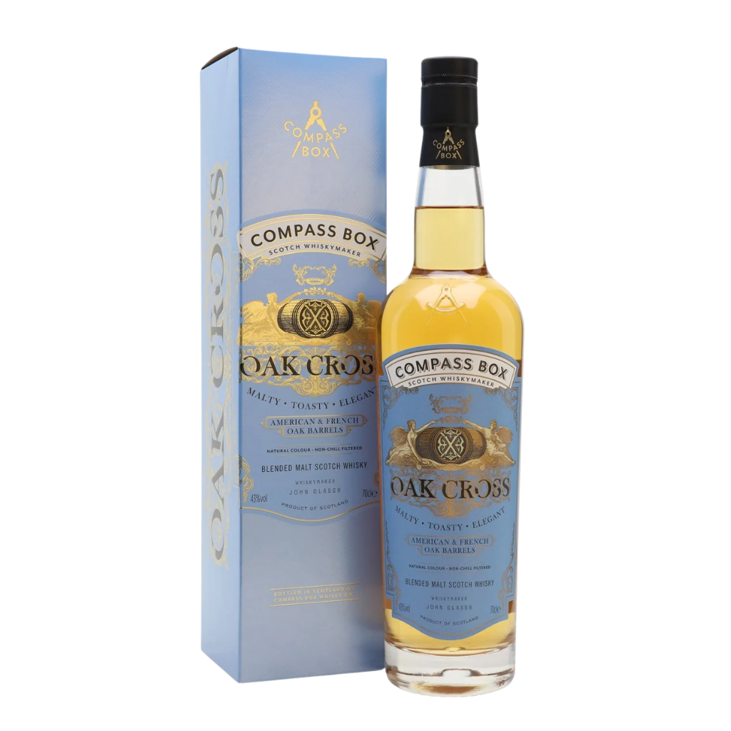 buy Compass Box Oak Cross Blended Malt Scotch Whisky online sunset liquor 