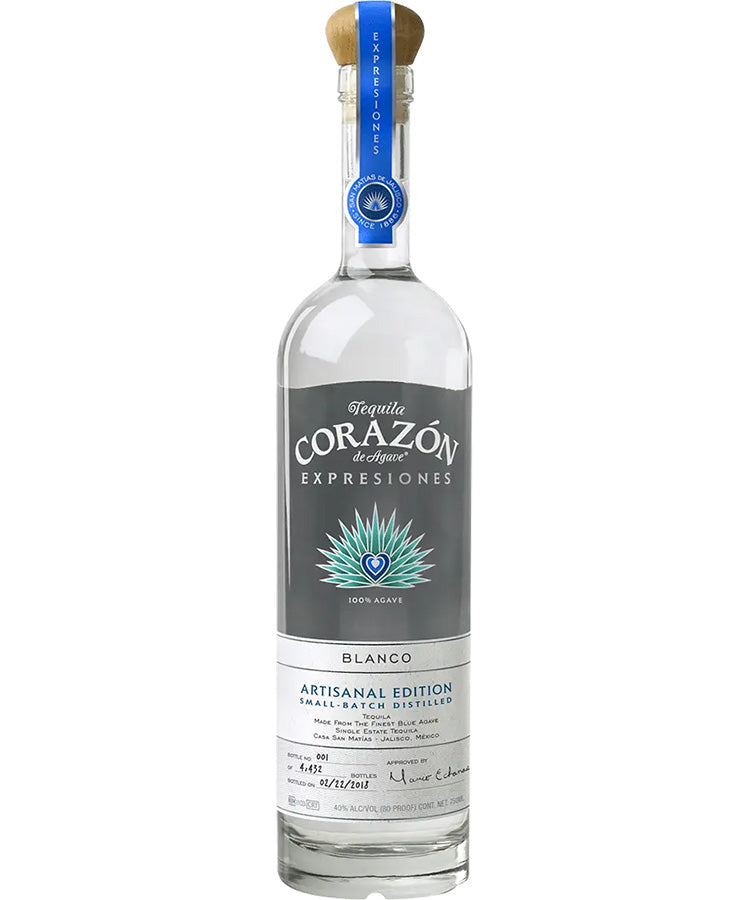 Buy Corazon Expresiones Del Corazon Artisanal Blanco Tequila Sunset Liquor 