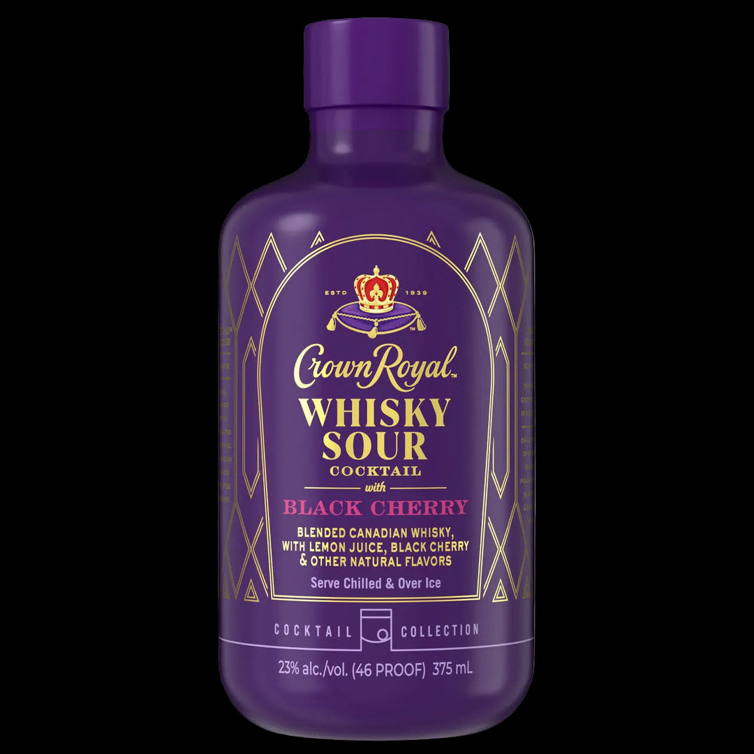 buy Crown Royal Black Cherry Whisky Sour RTD 750ml online sunset liquor 