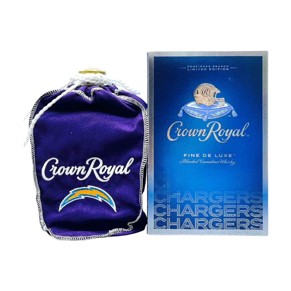 buy Crown Royal De Luxe LA Chargers limited edition whisky online sunset liquor 