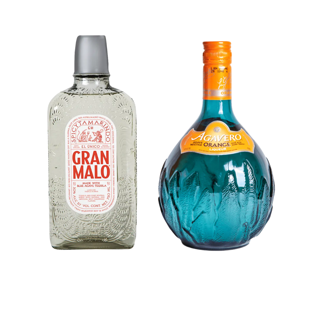 buy Gran Malo Tamarindo Tequila and Agavero Orange Tequila 750ml online sunset liquor 