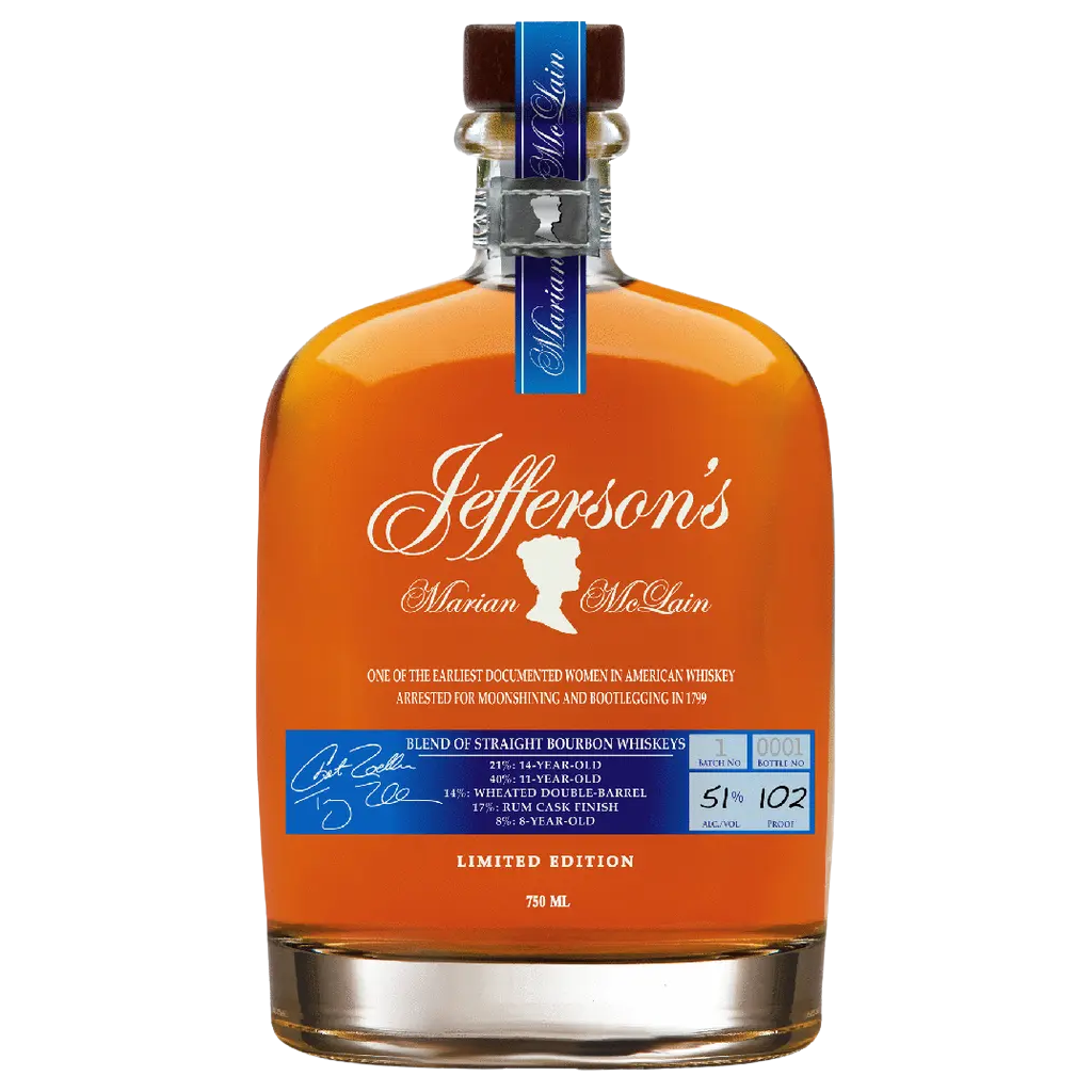 buy Jefferson's Marian McLain Bourbon Whiskey Batch 1 750ml online sunset liquor 
