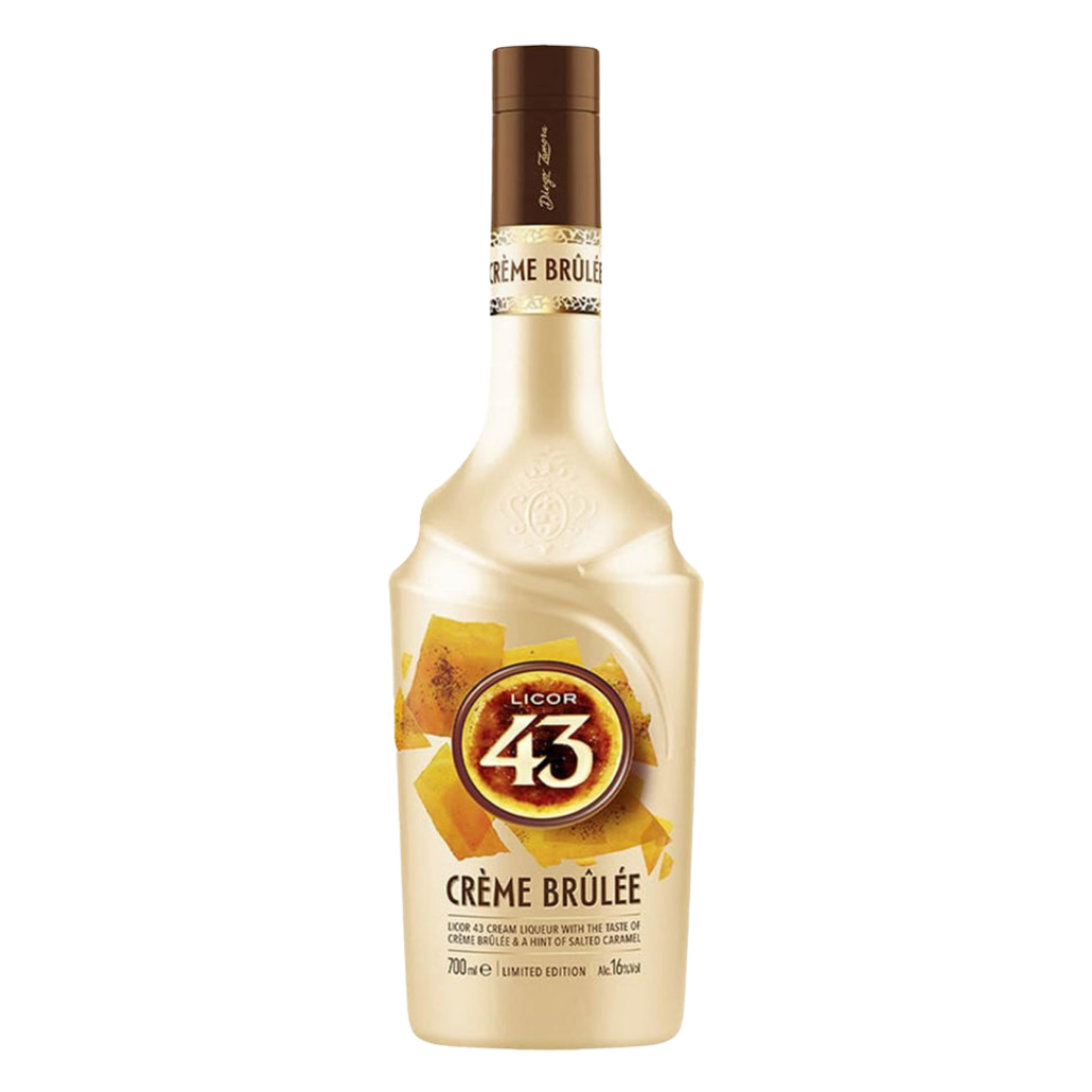 Licor 43 Crème Brûlée 750ml bottle creamy vanilla caramel liqueur premium Spanish dessert spirit
