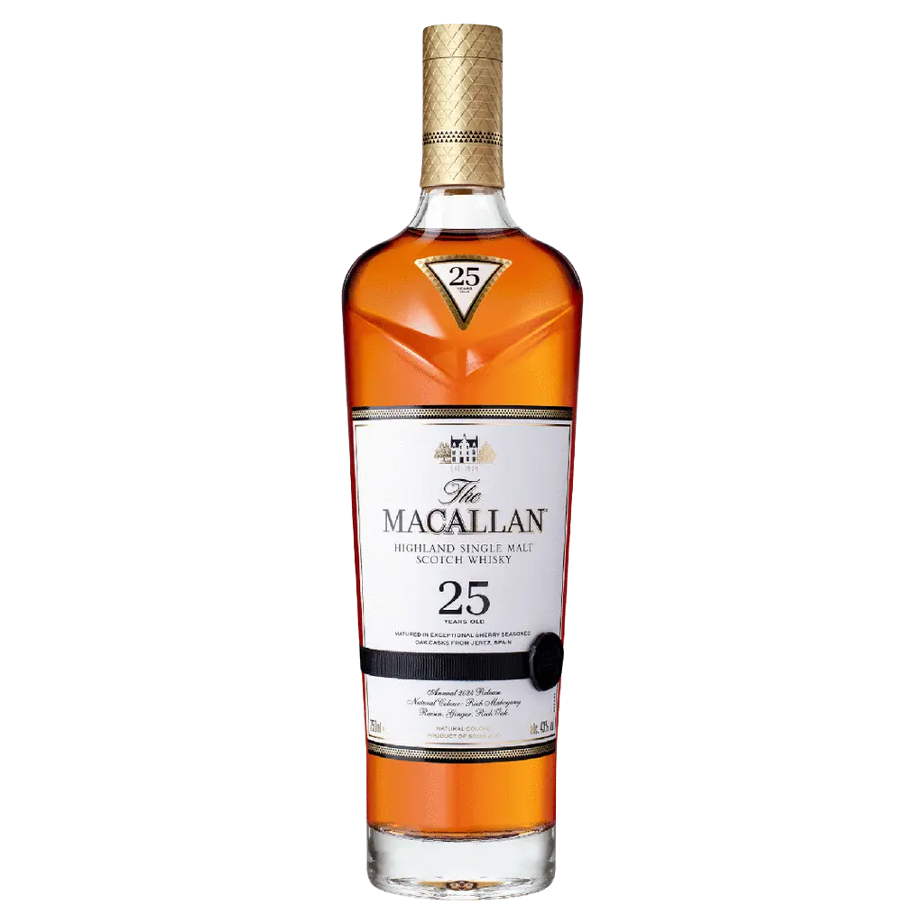 buy The Macallan Sherry Oak 25 Year Old Single Malt Scotch Whisky 750ml online sunset liquor 