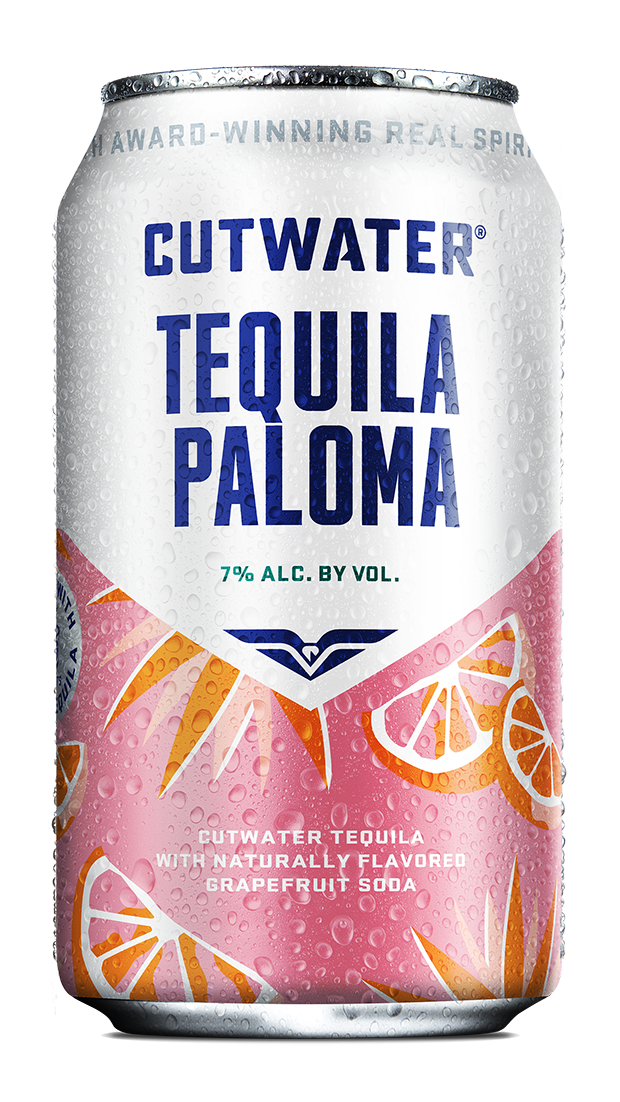 CUTWATER TEQUILA PALOMA 4 PACK 12 OZ CANS