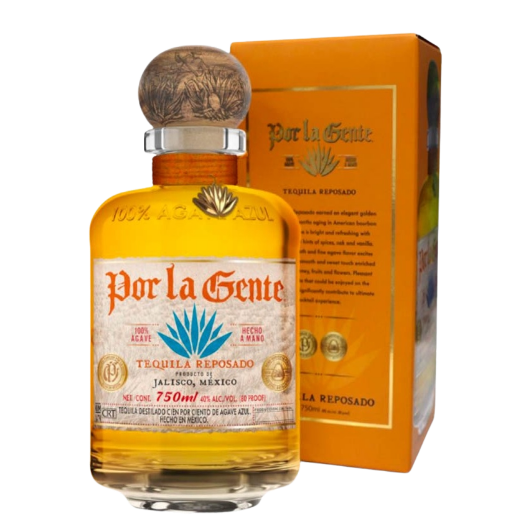 buy Por La Gente Reposado Tequila 750ML online sunset liquor 