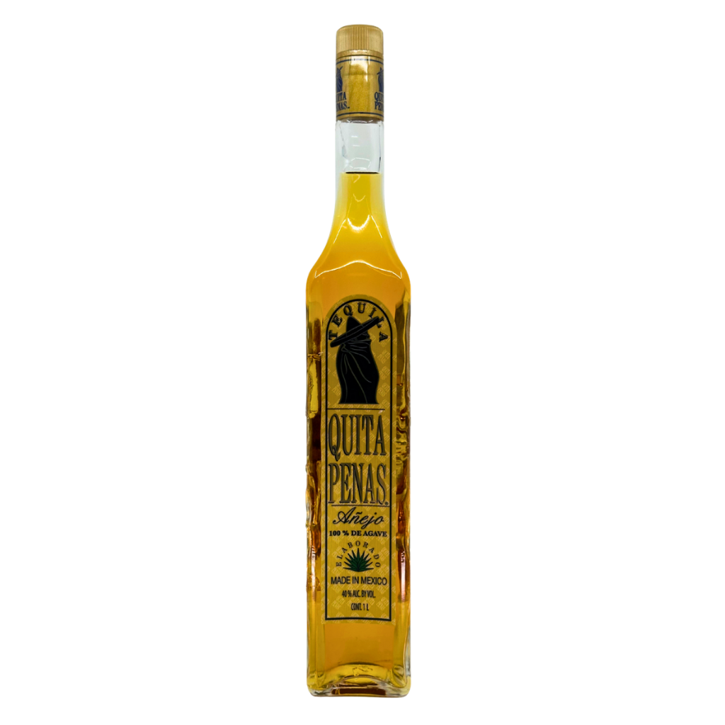 buy Quita Penas Tequila Añejo 1L bottle online sunset liquor 