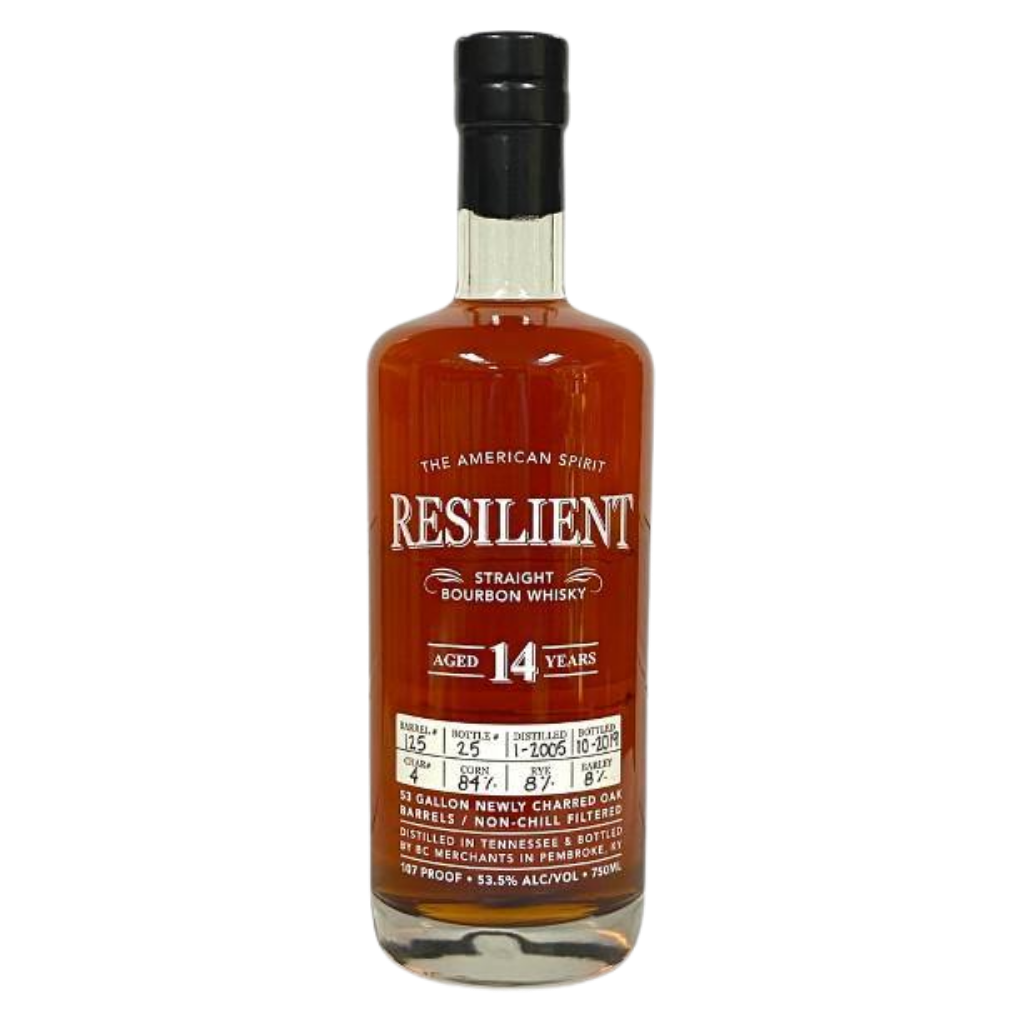 buy Resilient 14 Year Old Straight Bourbon Whiskey 750ml online sunset liquor 