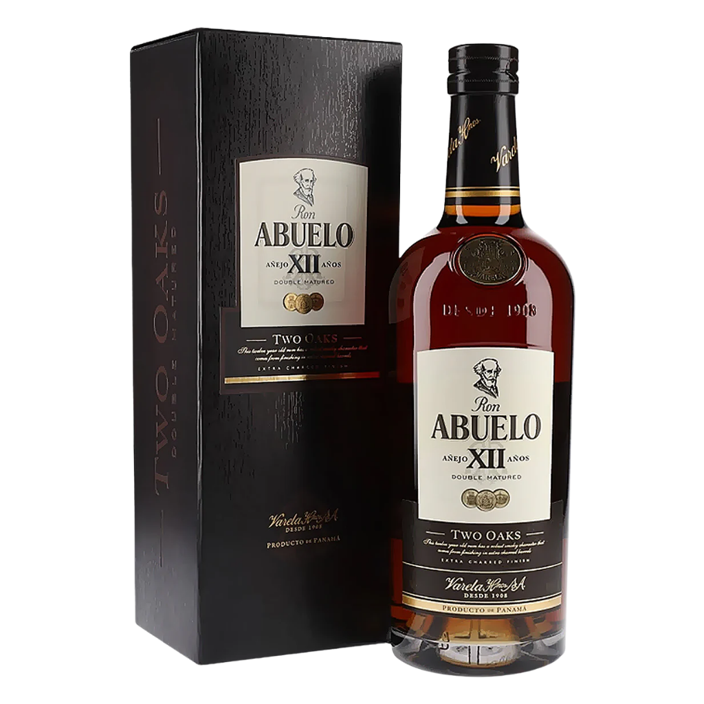 buy Ron Abuelo XII Two Oaks Rum 750ml online sunset liquor 