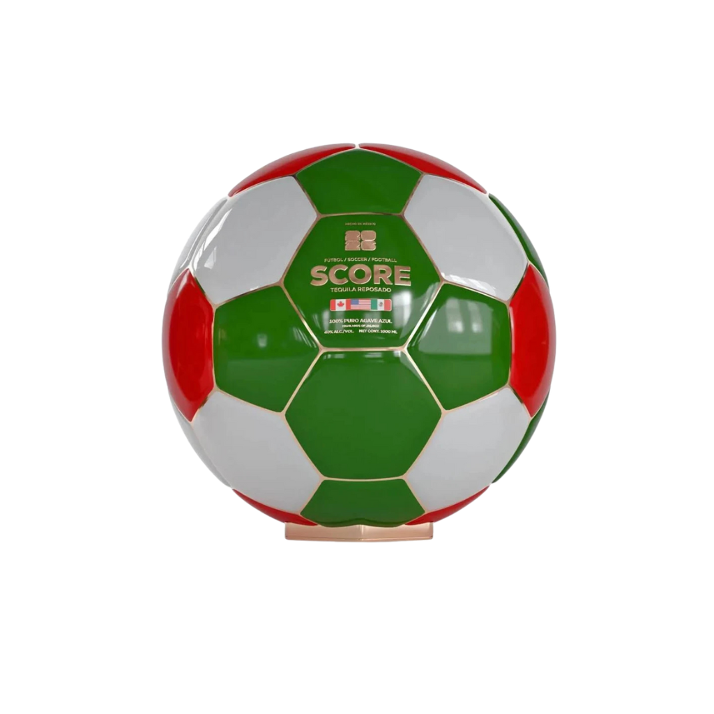 Score Mexico Reposado Tequila FIFA World Cup limited edition bottle from Mexico