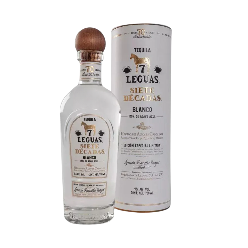 buy Siete Leguas 7 Décadas Blanco Tequila 700ml online sunset liquor 