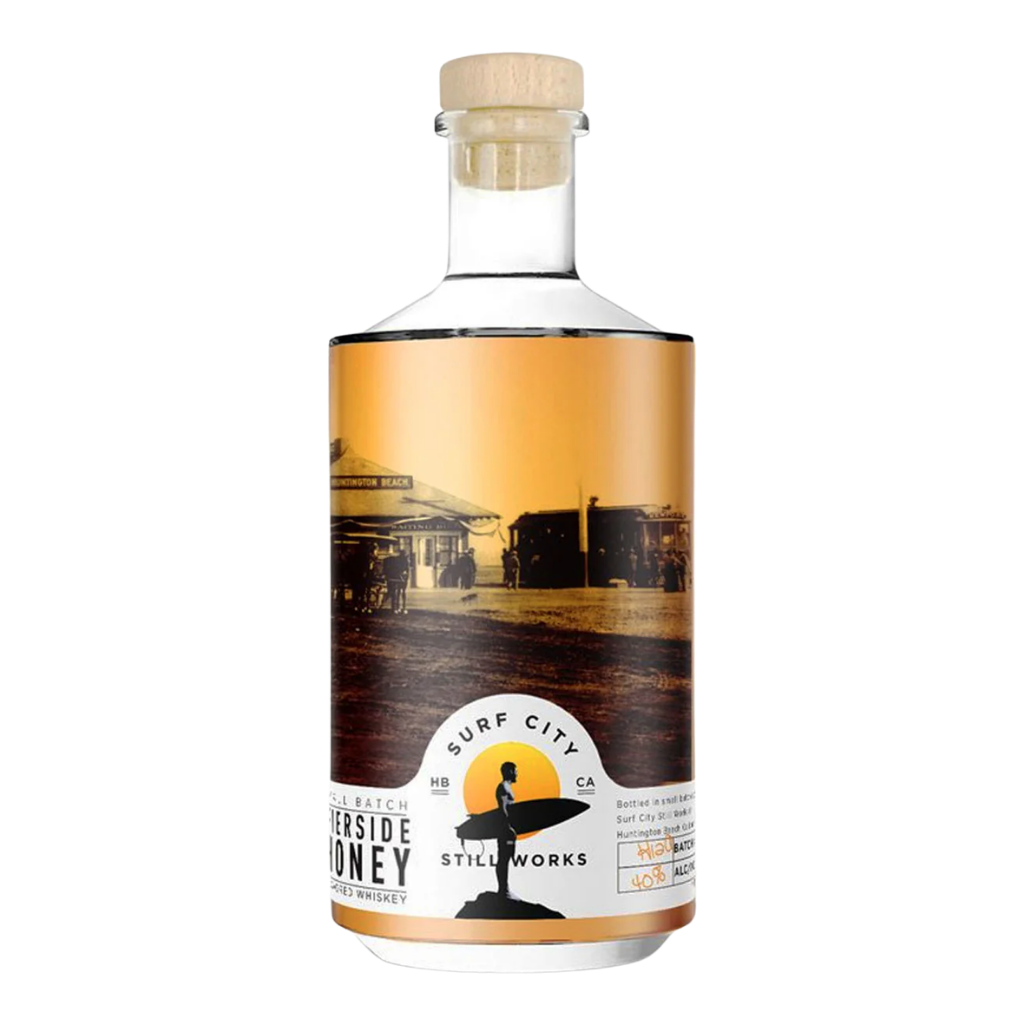 buy Surf City Pierside Honey Whiskey 750ml online sunset liquor 