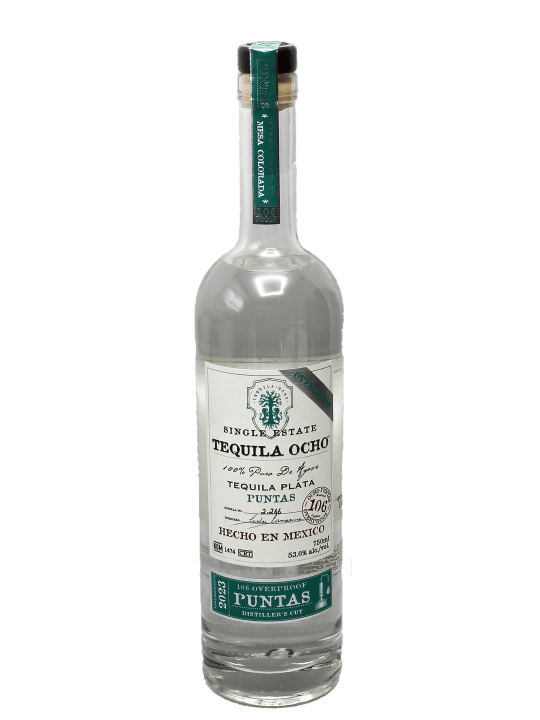 buy Tequila Ocho Plata Puntas 2023 Mesa Colorado 750ml online sunset liquor 