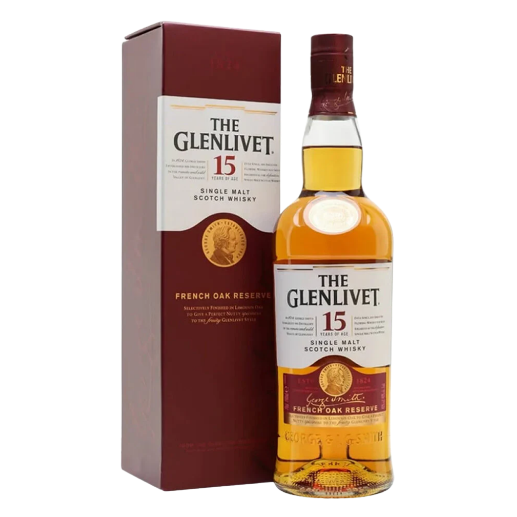buy The Glenlivet 15 Year French Oak Single Malt Scotch Whisky online sunset liquor 