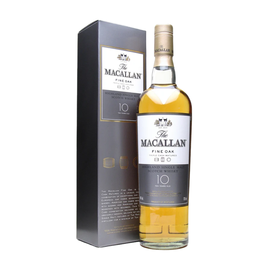 buy The Macallan Fine Oak 10 Year Single Malt Scotch Whisky online sunset liquor 
