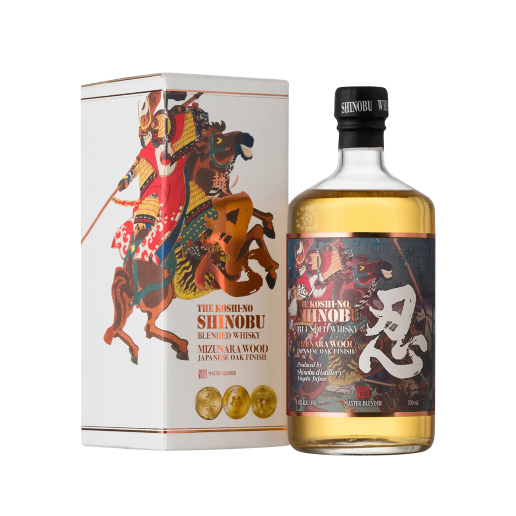 buy The Shinobu Mizunara Oak Japanese Whisky online sunset liquor 