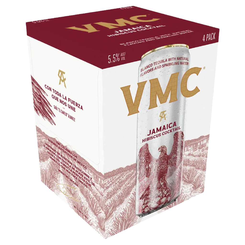 buy VMC Jamaica Hibiscus Cocktail 4-pack 355ml online sunset liquor 